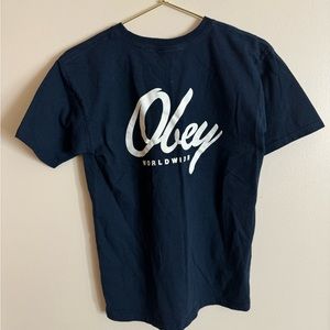 Obey Small Navy Shirt